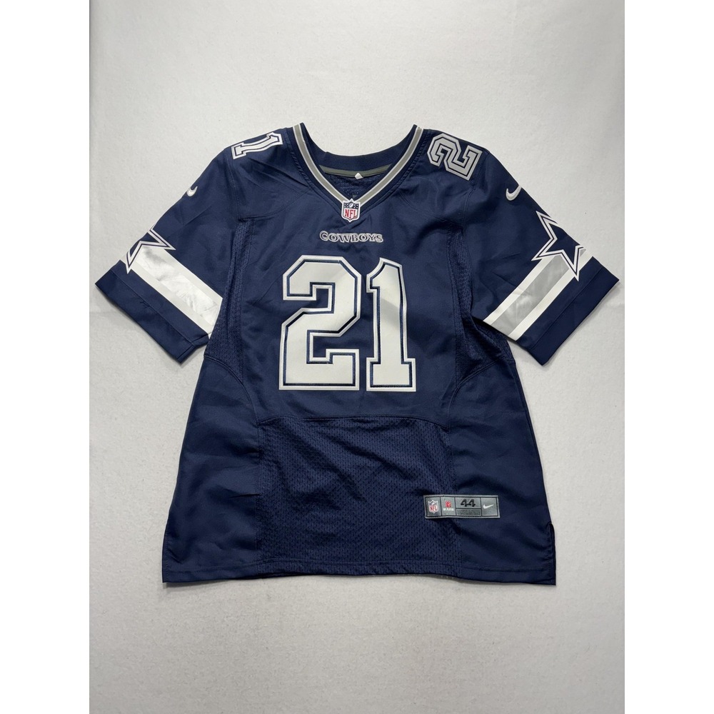 Dallas Cowboys Jersey Mens 44 Blue NFL Football Nike Joseph Randle 21 On Field